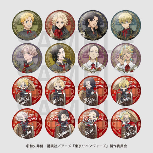 『東京リベンジャーズ』Coffee time トレーディンググリッター缶バッジ【BOX】